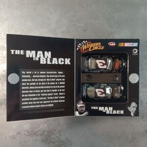 Winners Circle NASCAR The Man In Black 1:64 Diecast #3 Dale Earnhardt 2 car set